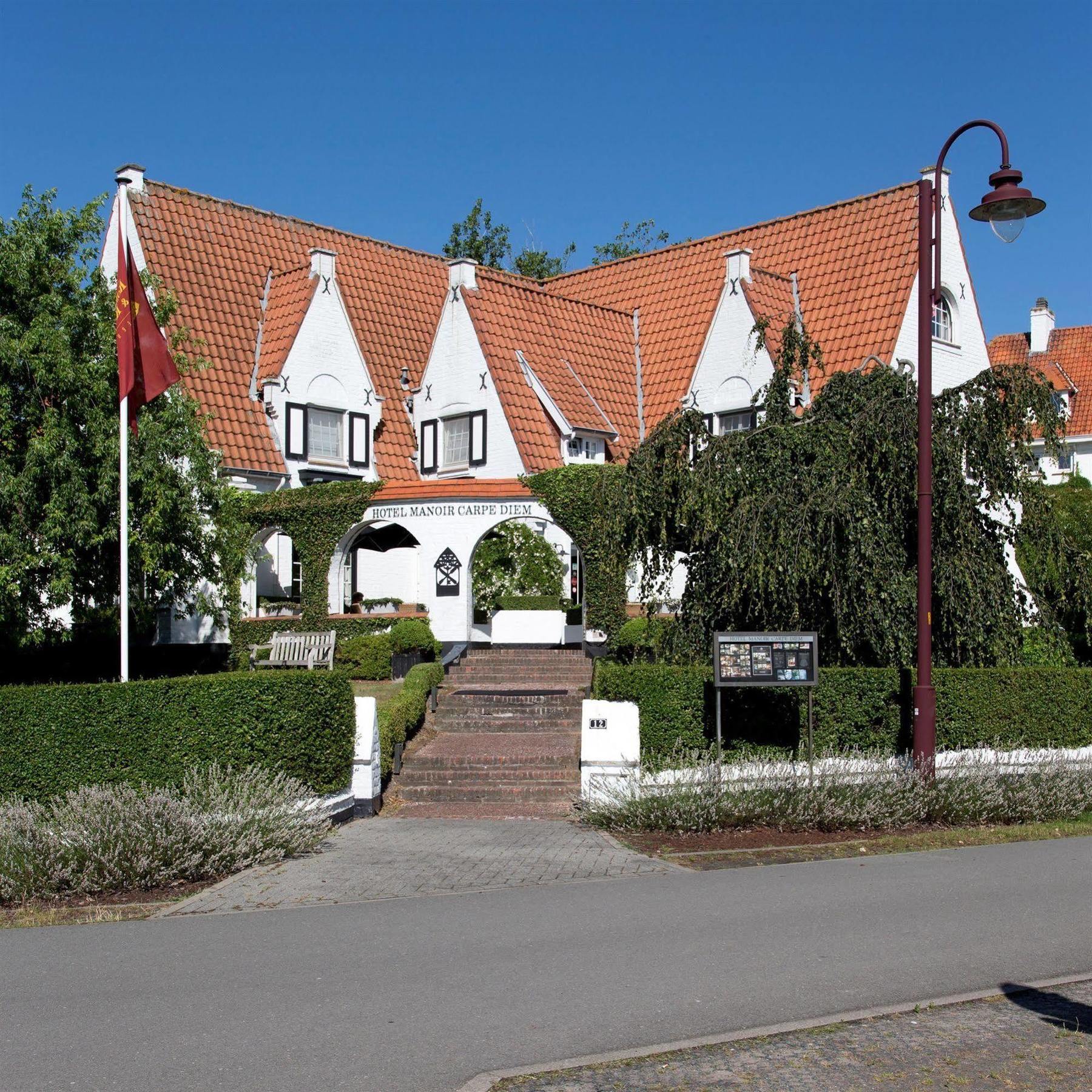 Romantik Manoir Carpe Diem Hotel De Haan Bagian luar foto